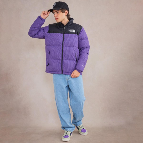 Дитячий пуховик The North Face Teen 1996 Retro Nuptse Peak Purple/Rip