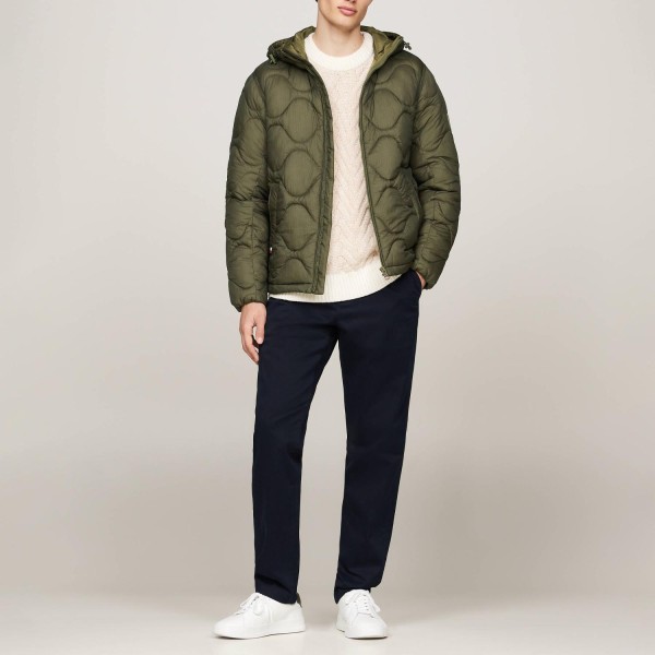 Куртка Tommy Hilfiger Onion Quilted Hooded Jacket MW0MW36585 RBN