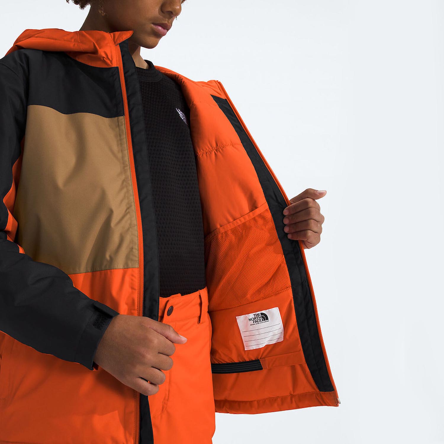 Парку The North Face B Freedom INSL JKT TNF Orange