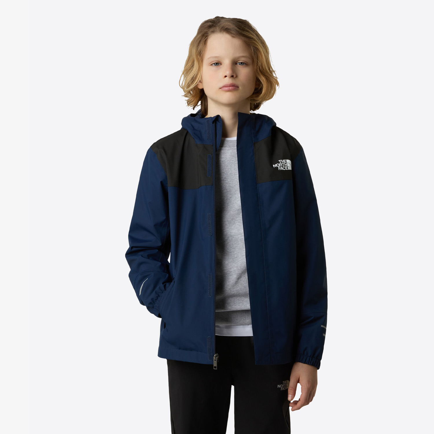 Дитяча куртка The North Face B Antora Rain JKT Summit Navy