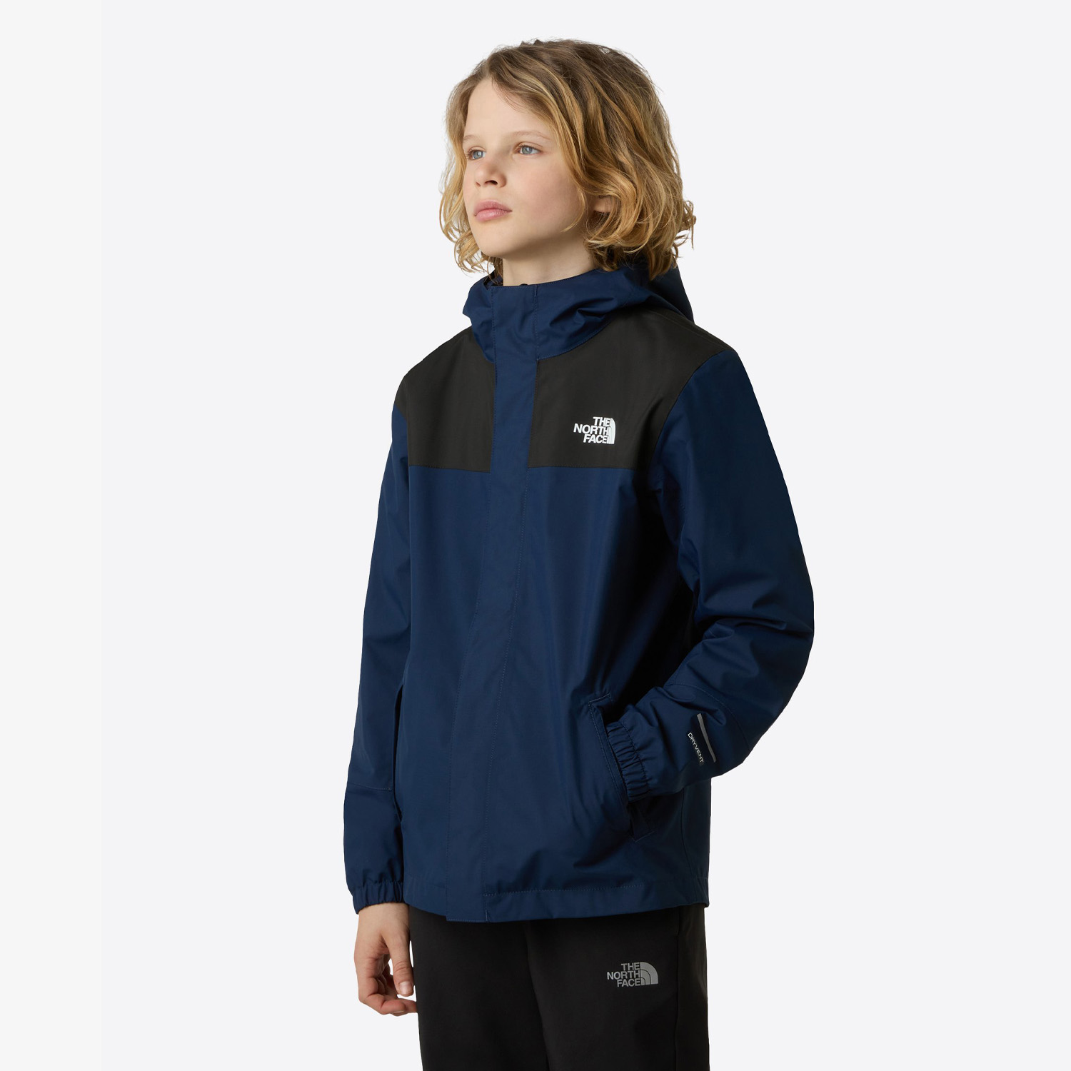 Дитяча куртка The North Face B Antora Rain JKT Summit Navy