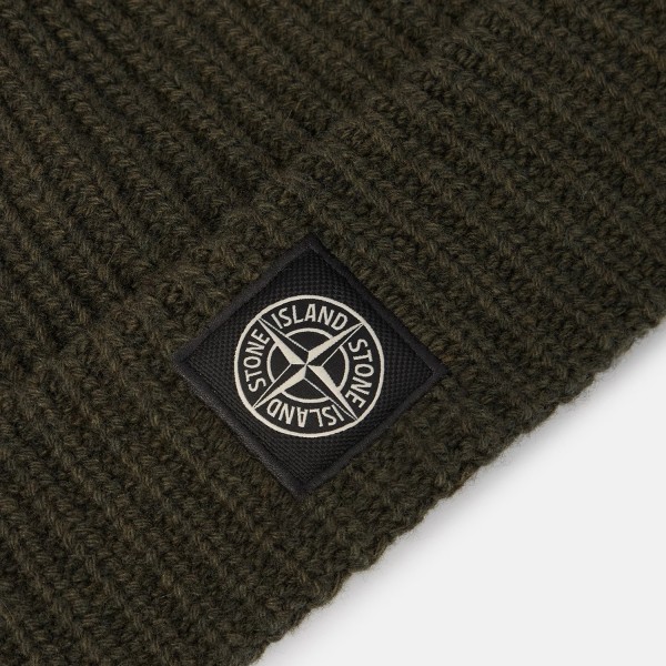Шапка Stone Island N100012 LIGHT RWS GEELONG WOOLL2S15N100012S00B4 V005G