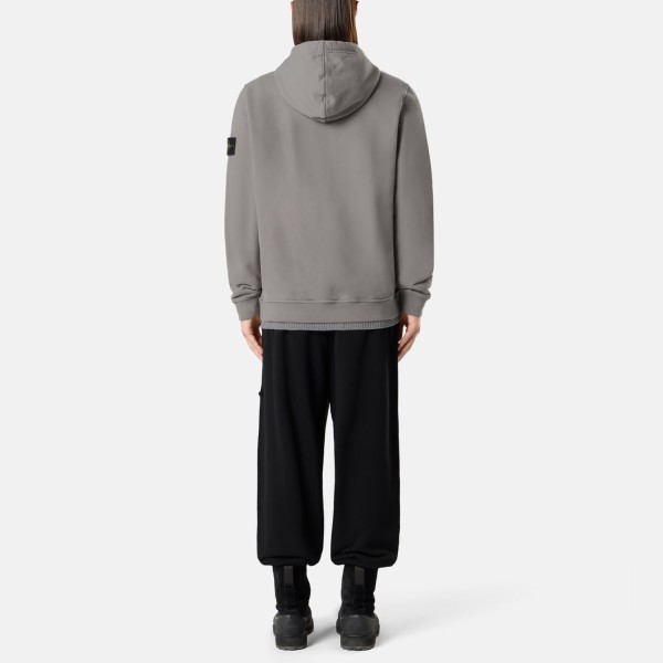 Худи Stone Island 6100067 BRUSHED ORGANIC COTTON FLEECE L2S156100067S0A20 V0060