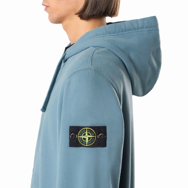 Худі Stone Island 6100067 BRUSHED ORGANIC COTTON FLEECE L2S156100067S0A20 V002B