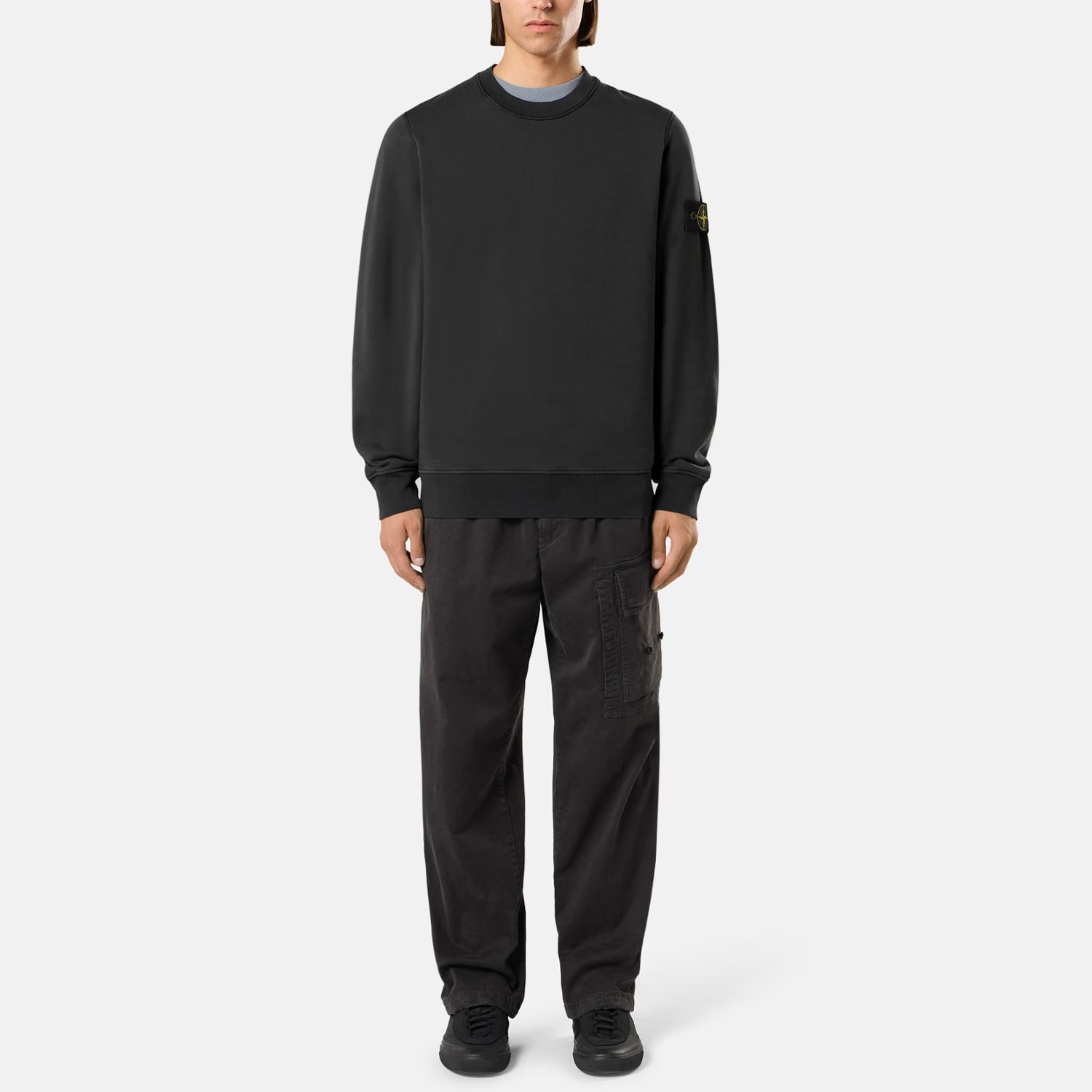 Світшот Stone Island 6100060 ORGANIC COTTON FLEECE L2S156100060S0051 V0062