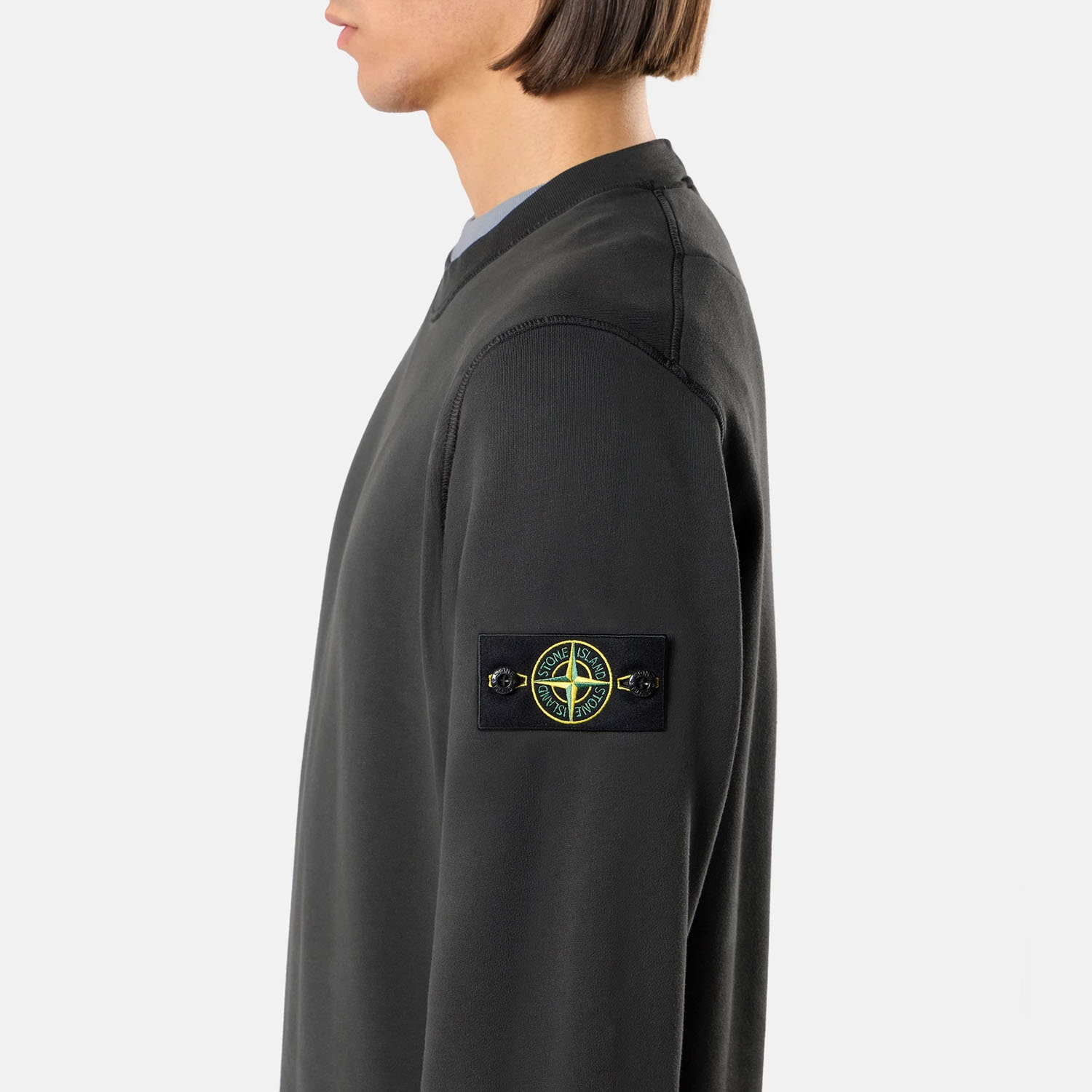 Світшот Stone Island 6100060 ORGANIC COTTON FLEECE L2S156100060S0051 V0062