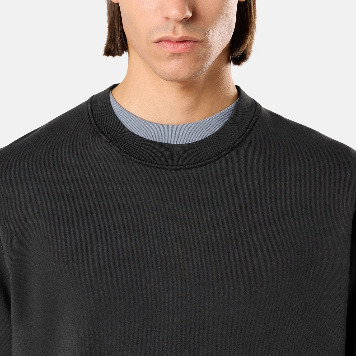 Світшот Stone Island 6100060 ORGANIC COTTON FLEECE L2S156100060S0051 V0062
