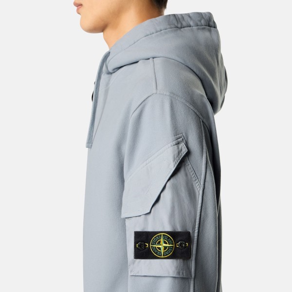 Худі Stone Island 6100016 BRUSHED COTTON FLEECE L2S156100016S0A20 V0049