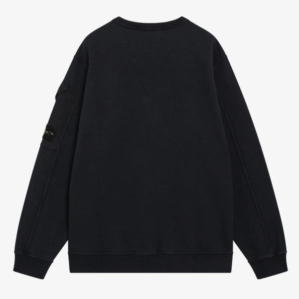 Свитшот Stone Island 6100015 BRUSHED ORGANIC COTTON FLEECE L2S156100015S0A20 V0020