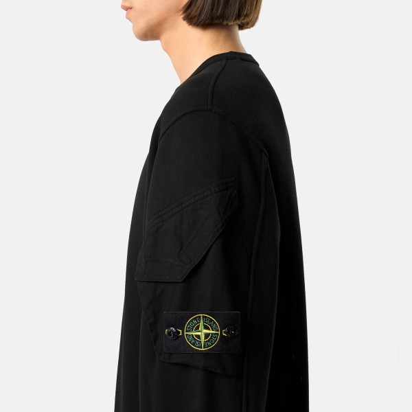 Світшот Stone Island 6100015 BRUSHED ORGANIC COTTON FLEECE L2S156100015S0A20 V0029