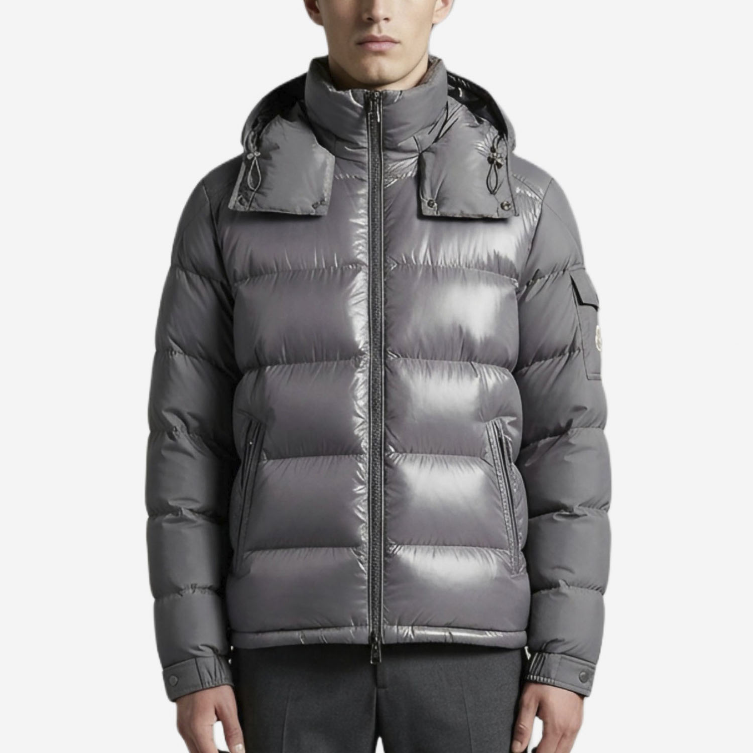 Пуховик Moncler Maya Hooded Short Down Jacket