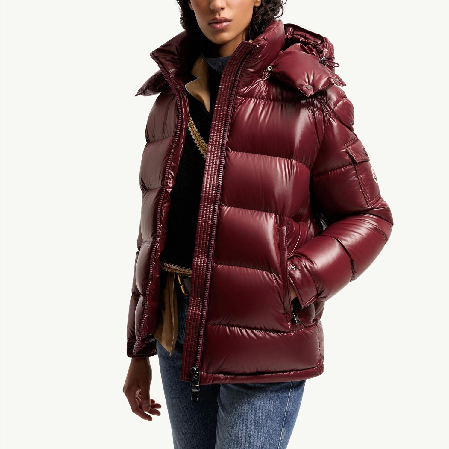 Пуховик Moncler Maire Hooded Short Down Jacket
