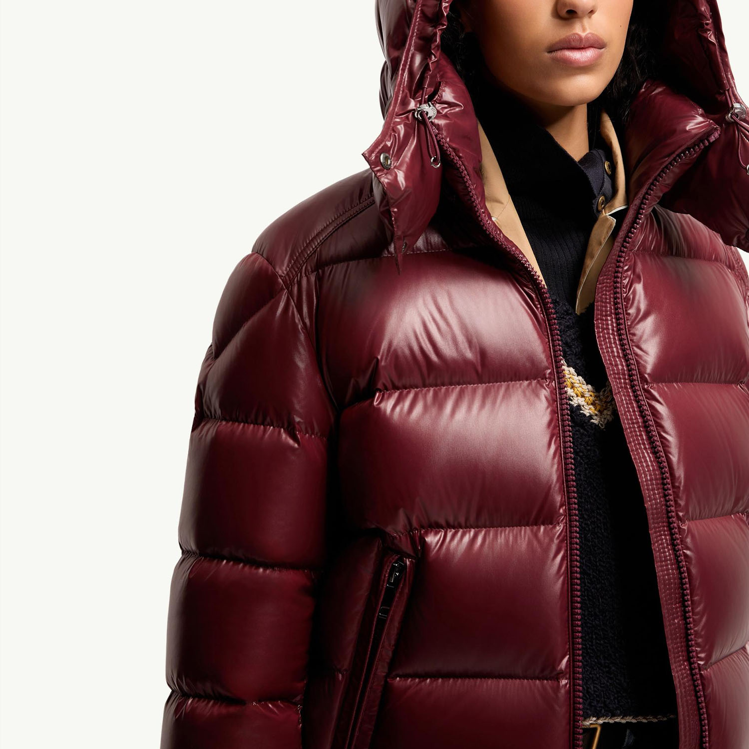 Пуховик Moncler Maire Hooded Short Down Jacket