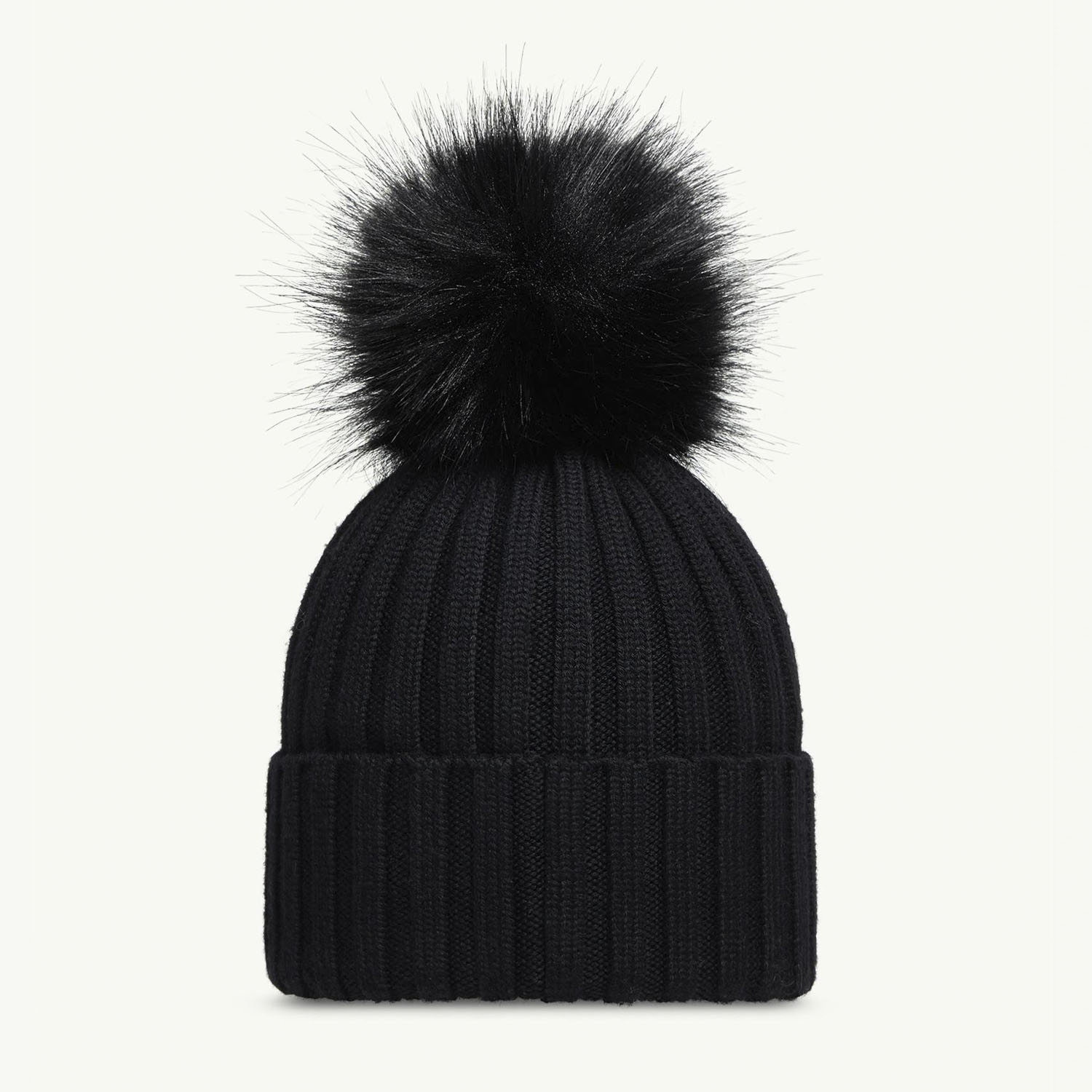 Шапка Moncler Wool Beanie with Pom Pom