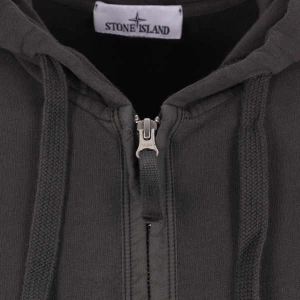 Худи Stone Island 6100067 BRUSHED ORGANIC COTTON FLEECE L2S156100067S0A20 V0062