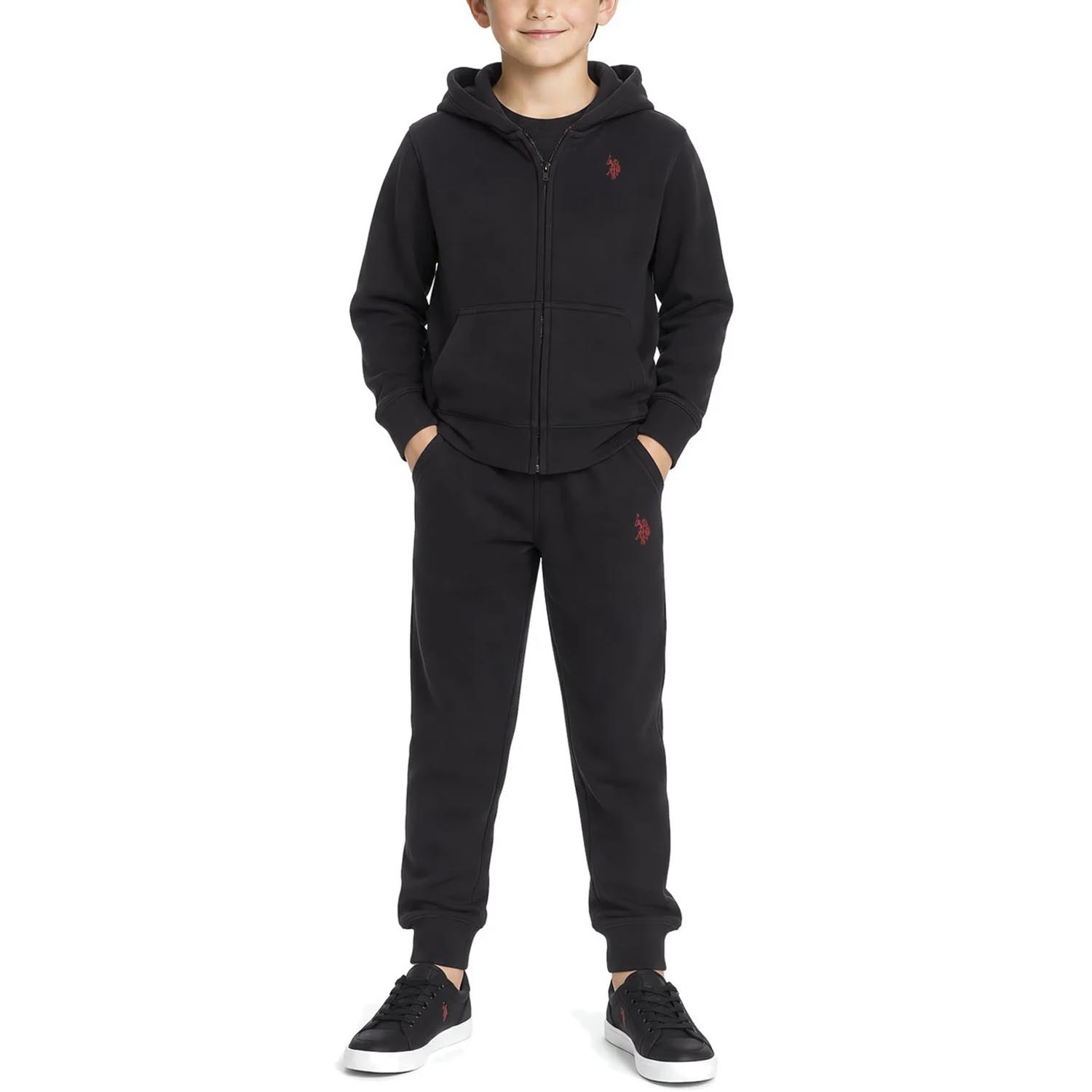 Дитяче худі US Polo Assn 12C2398S BLCK