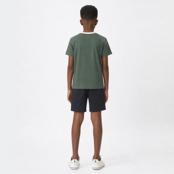 Дитячі футболки US POLO ASSN. 12C24404 EVCC