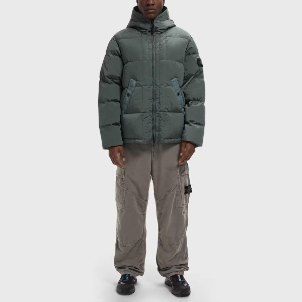 Чоловічий пуховик Stone Island Nylon Metal L2S154100019S0019 V005T