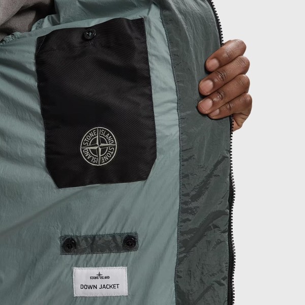 Чоловічий пуховик Stone Island Nylon Metal L2S154100019S0019 V005T