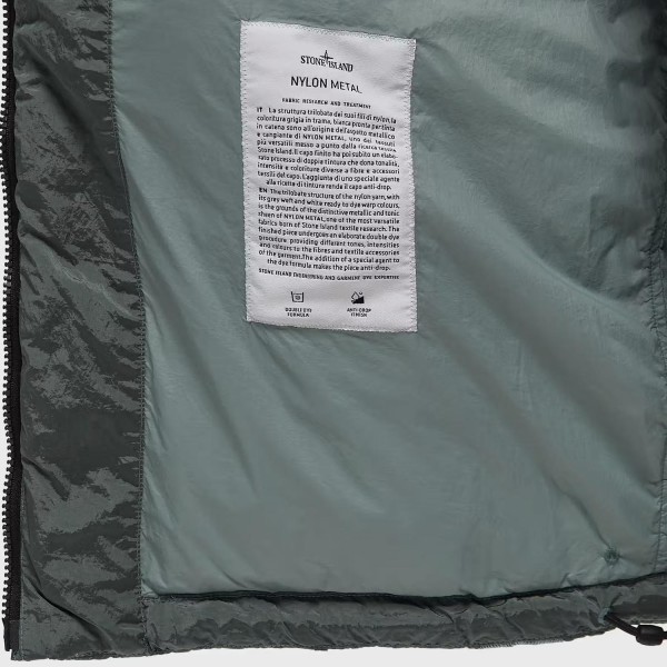 Чоловічий пуховик Stone Island Nylon Metal L2S154100019S0019 V005T