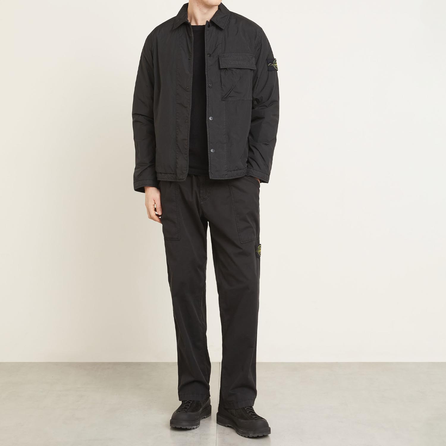 Чоловіча сорочка Stone Island Crinkle Reps NY L1S151200002S0A23 V0029