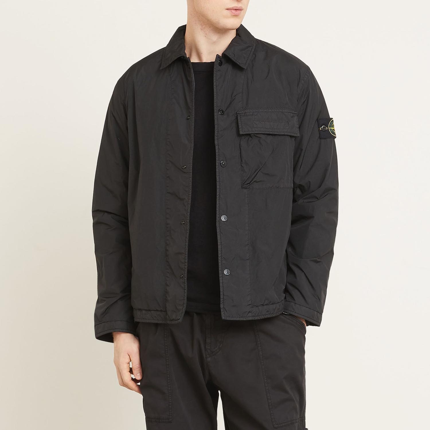 Чоловіча сорочка Stone Island Crinkle Reps NY L1S151200002S0A23 V0029