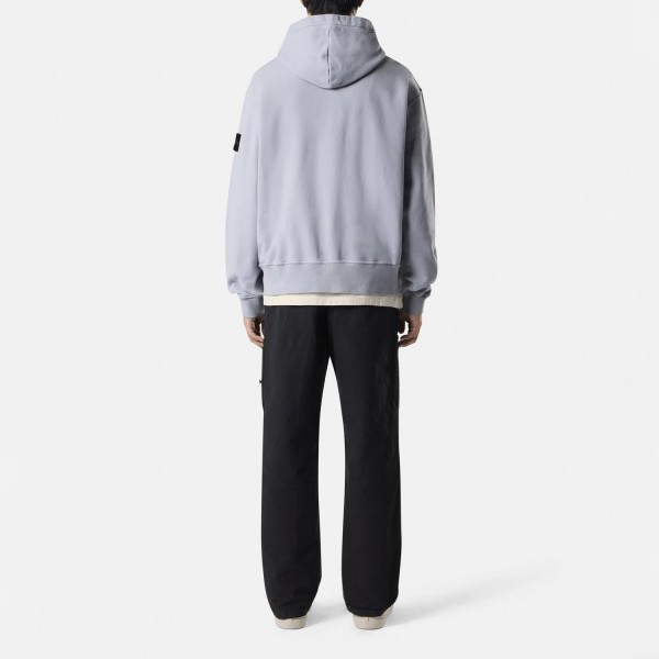 Чоловічий худий Stone Island 6100023 BRUSHED ORGANIC COTTON FLEECE L2S156100023S0A20 V0049