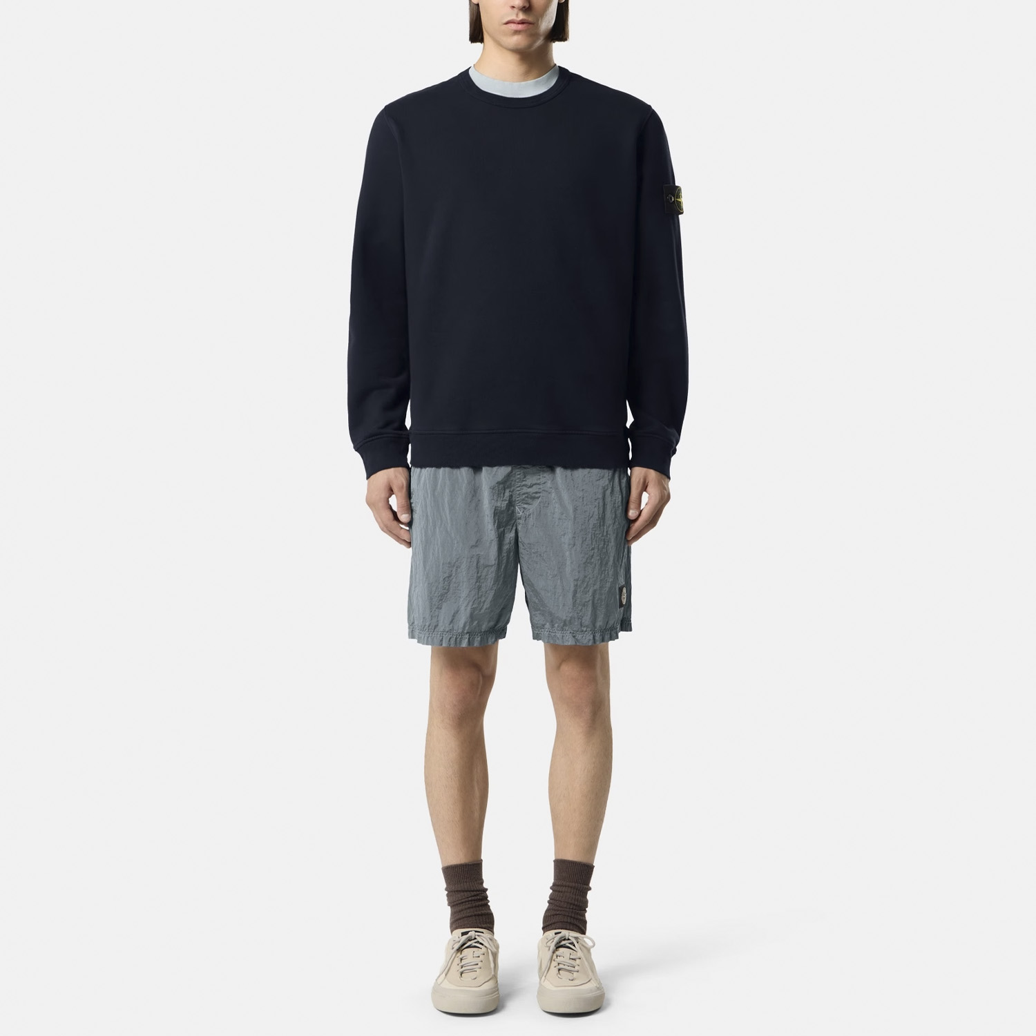 Світшот Stone Island Brushed Organic Cotton Fleece L2S156100049S0A20 V0020