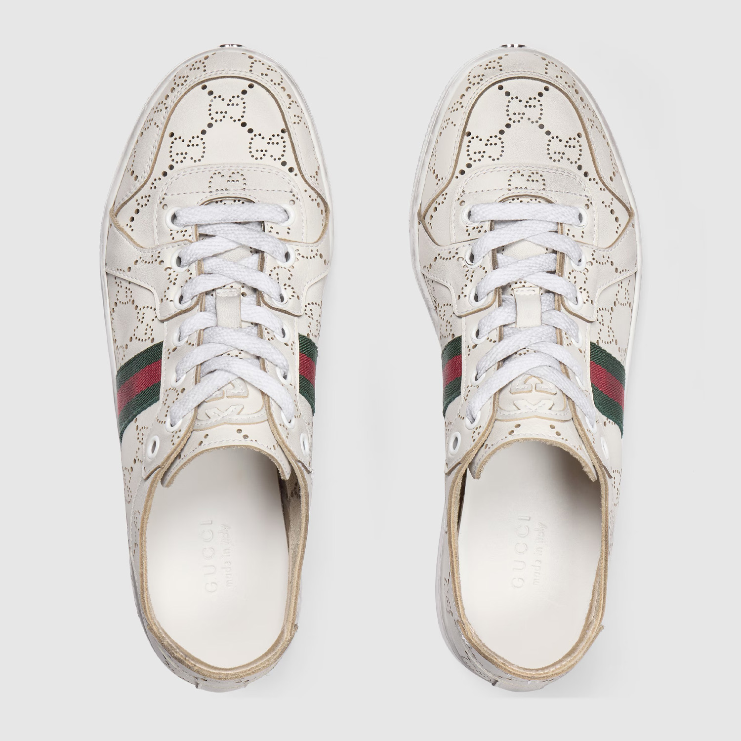 Жіночі кросівки Gucci Stretch 865050 AAGGP 9166
