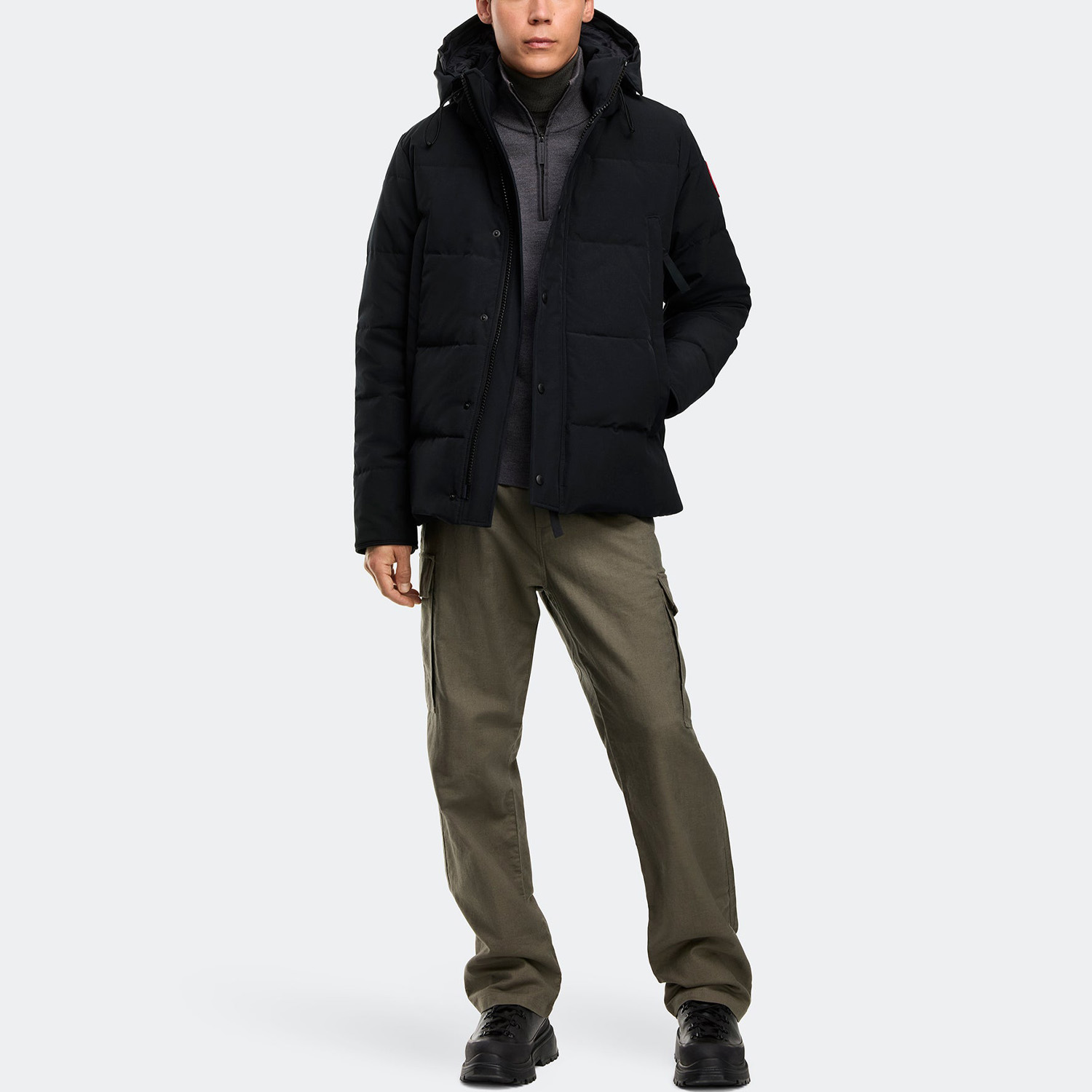 Чоловічий пуховик Canada Goose Wyndham Parka 2048M 9061