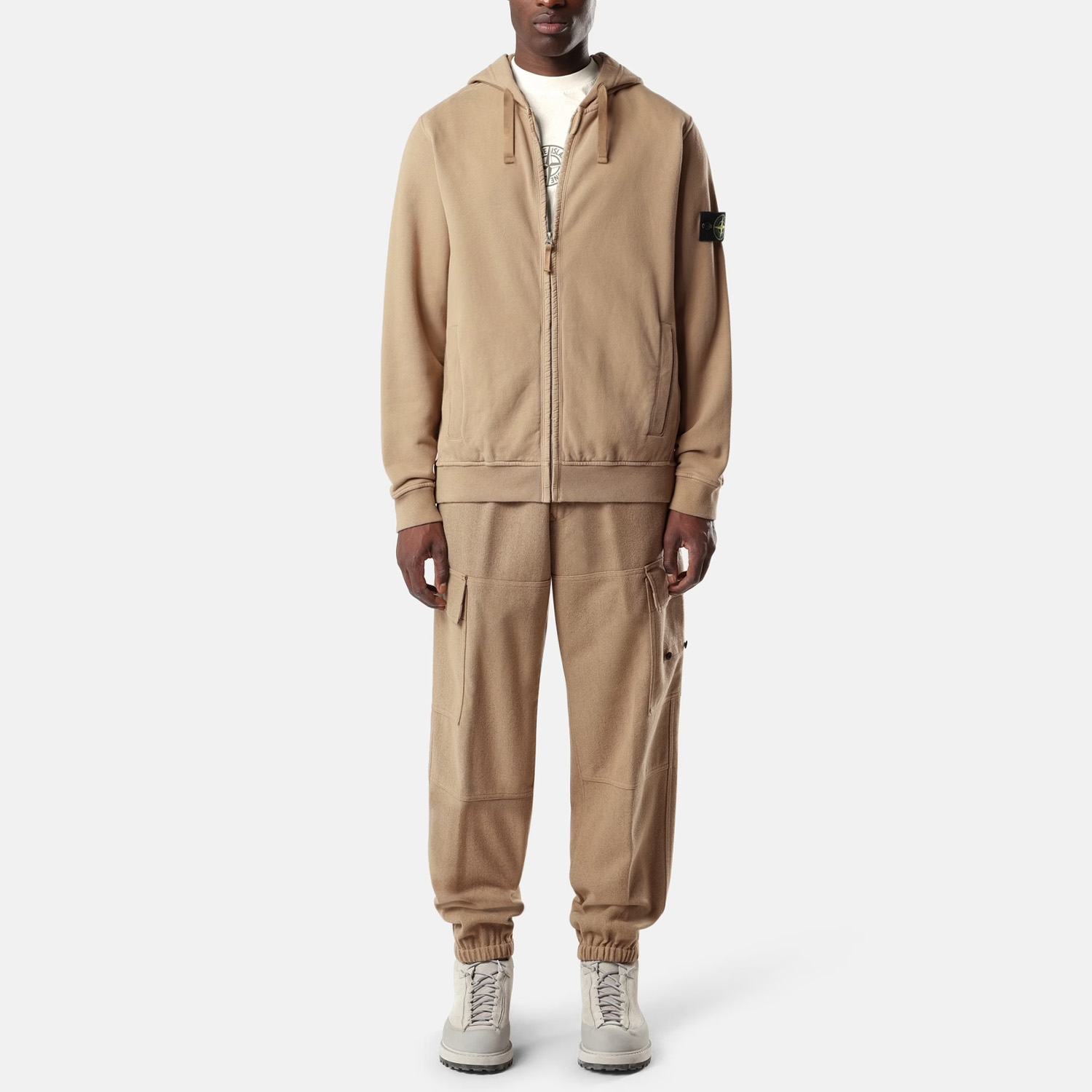 Худи Stone Island Brushed Organic Cotton Fleece L2S156100067S0A20 V0094