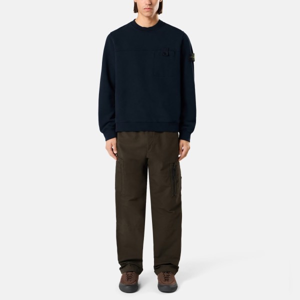 Свитшот Stone Island Brushed Organic Cotton Fleece L2S156100038S0A20 V0020