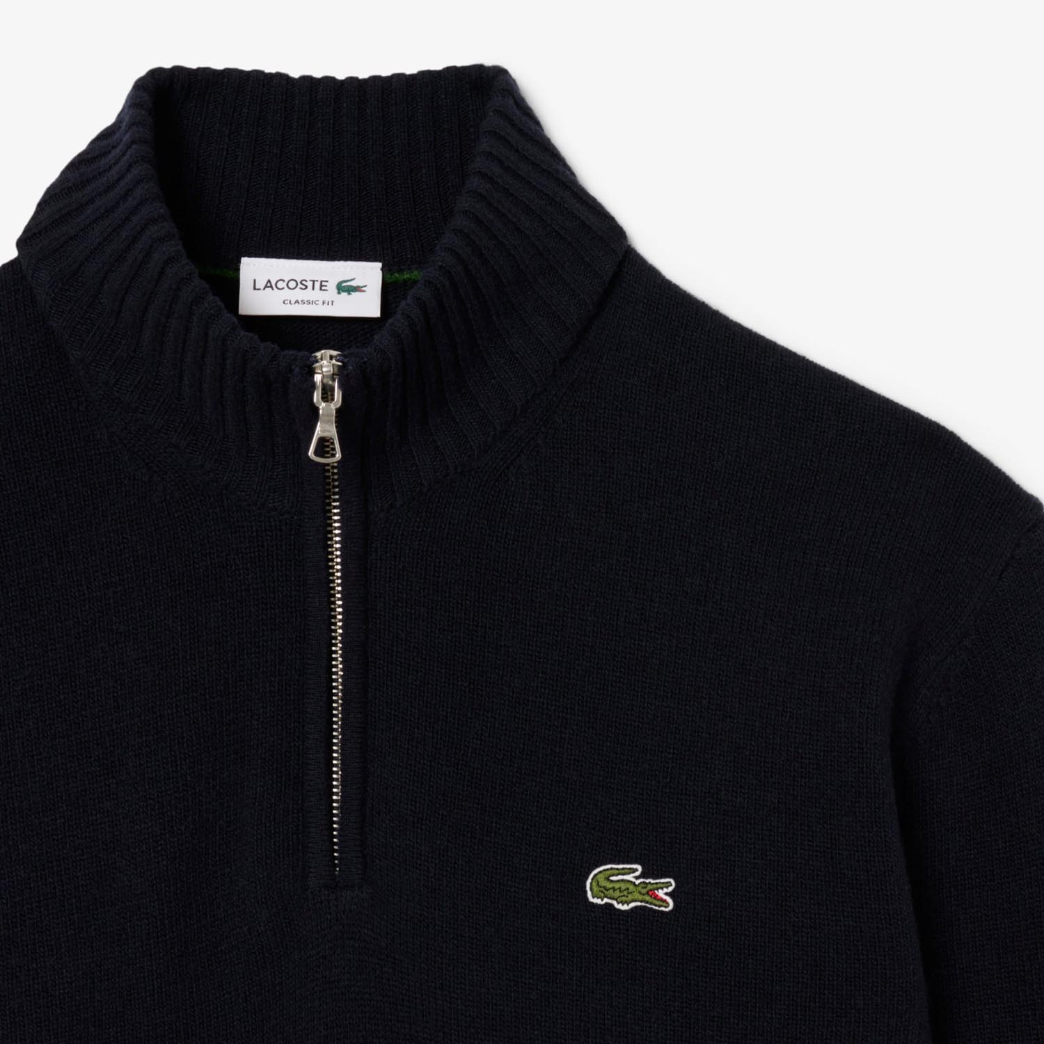 Светр Lacoste Zipped High Neck Wool Sweater AH3052 166