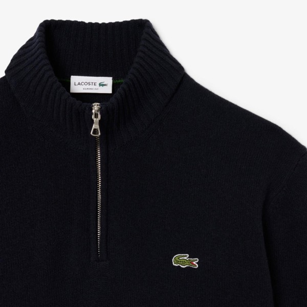 Светр Lacoste Zipped High Neck Wool Sweater AH3052 166