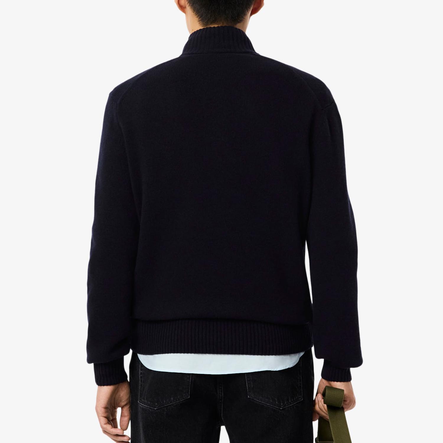 Светр Lacoste Zipped High Neck Wool Sweater AH3052 166