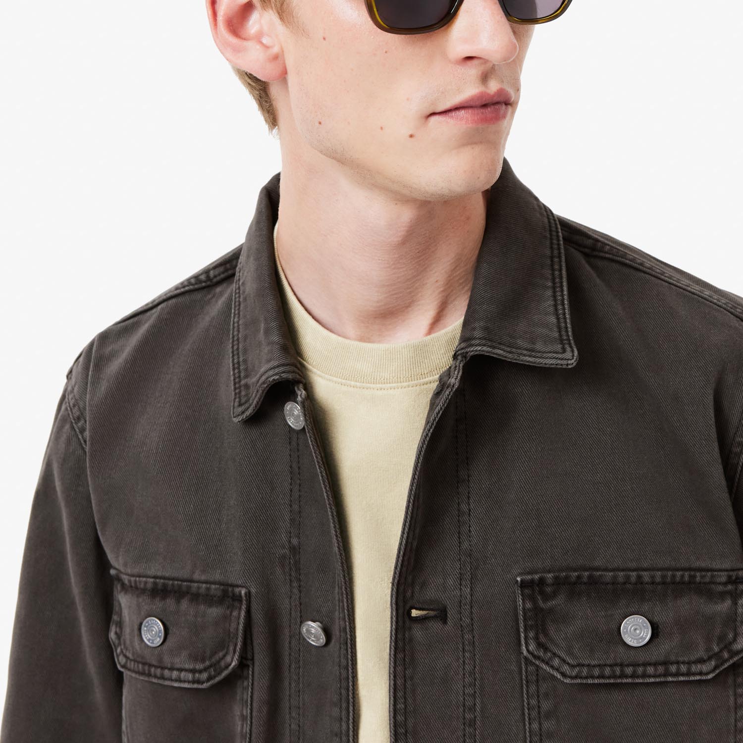 Сорочка Lacoste Oversized Denim Overshirt CH3468 I8W