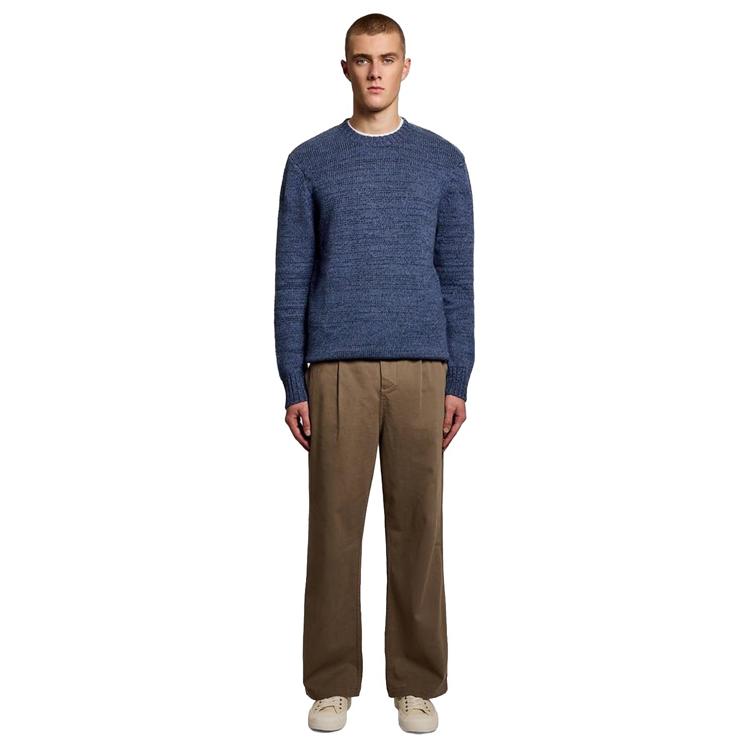Светр Lyle&Scott KN2309V Dark Navy Marl
