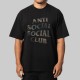 Футболка Anti Social Club Camo Applique Tee