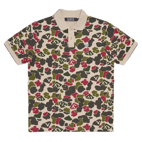 Поло Billionaire Boys Club Duck Camo Polo Shirt Multi Camo