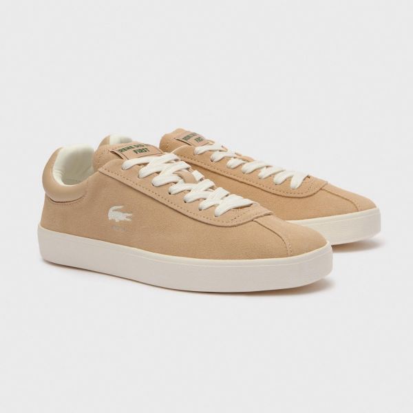 Кеди Lacoste Baseshot 124 3 SMA LT BRW/OFF WHT 747SMA0106BW7