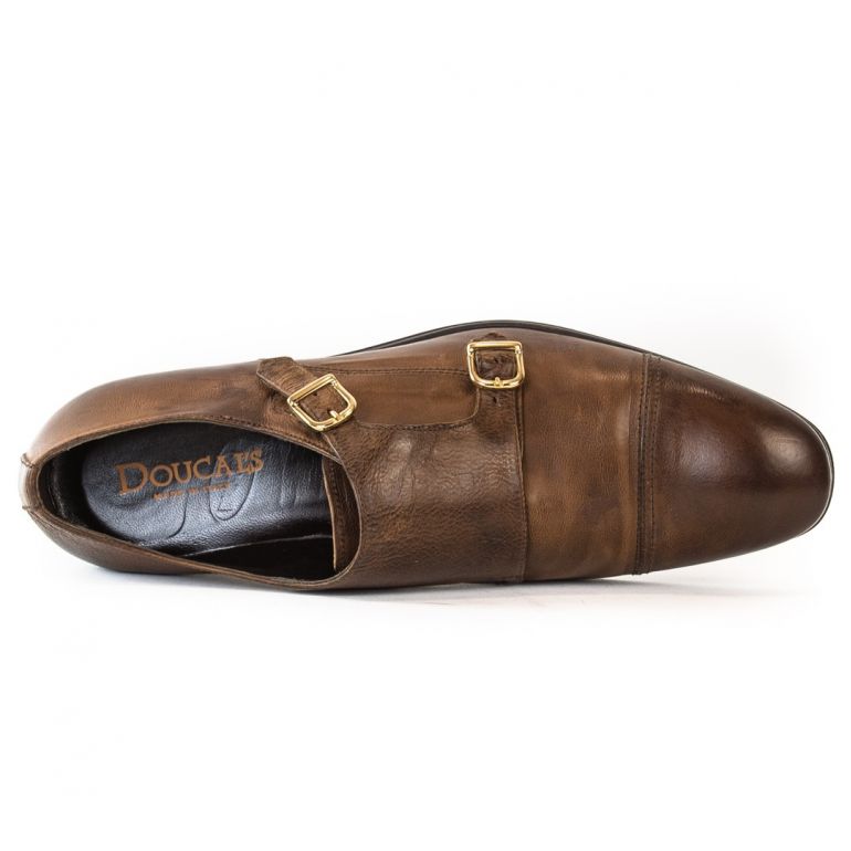 Туфлі Doucal's 41017 коричневий.