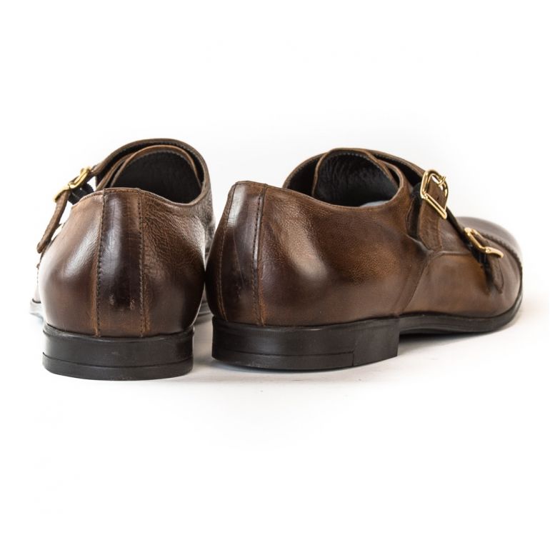 Туфлі Doucal's 41017 коричневий.