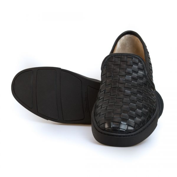 Слипоны Santoni MUGU20520NEREWOFN01.