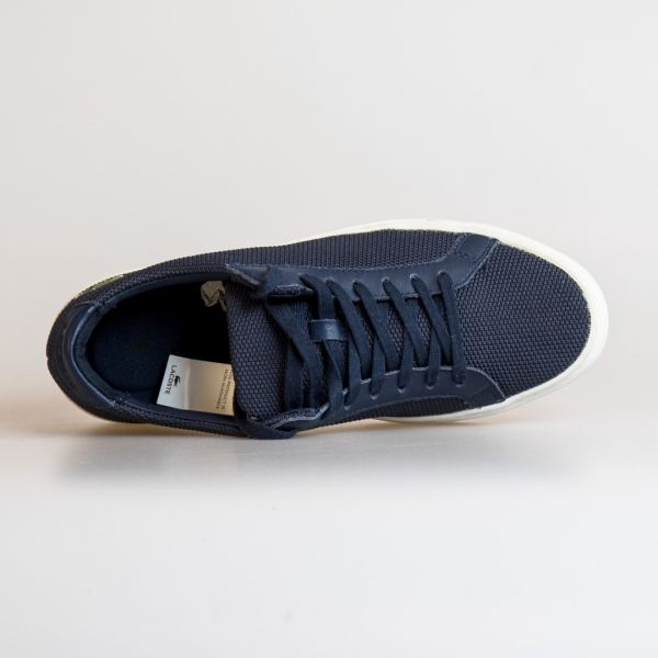 Кеди Lacoste L 12.12 BL 2 CAM NVY TEXTILE.