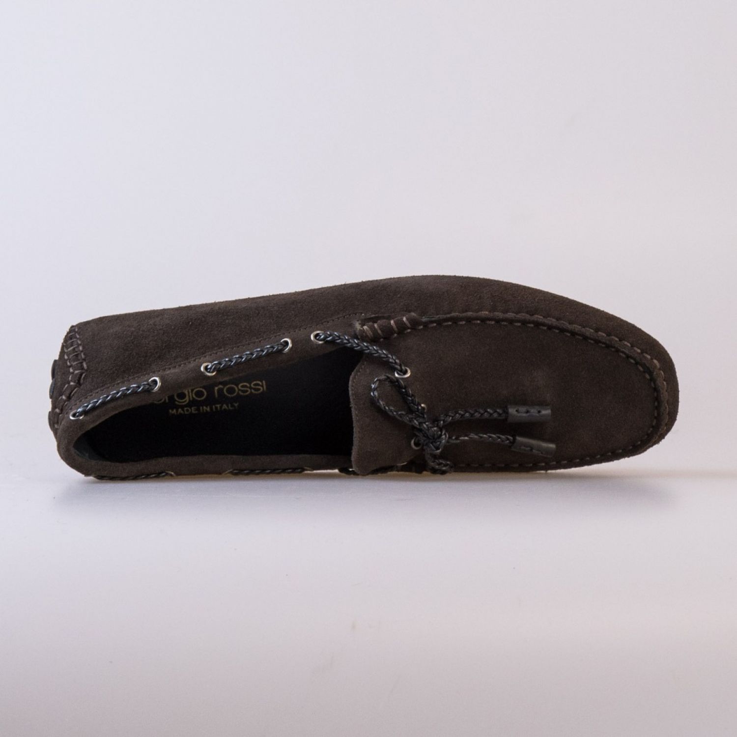 Sergio Rossi Marrone Gomma brand centr