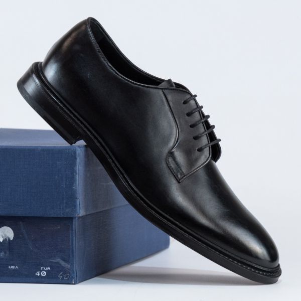 Туфли Gabriele Peluso RO43 Box Nero.