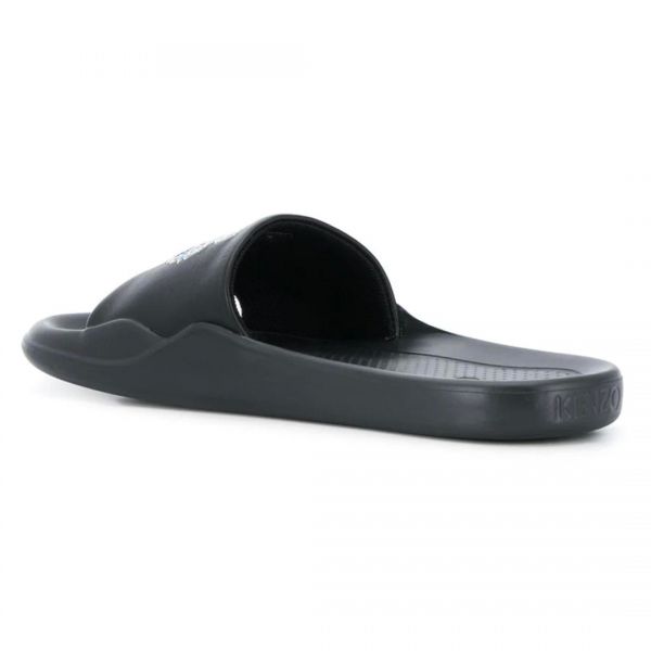 Шлепанцы Kenzo Pool mule tiger head.