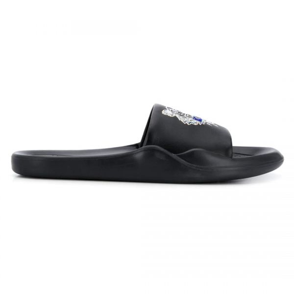 Шлепанцы Kenzo Pool mule tiger head.
