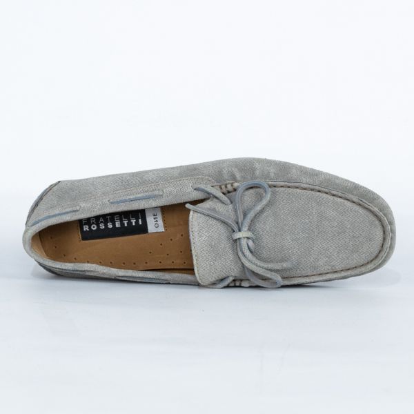 Мокасины Fratelli Rossetti Jeans York PIOMBO/37.