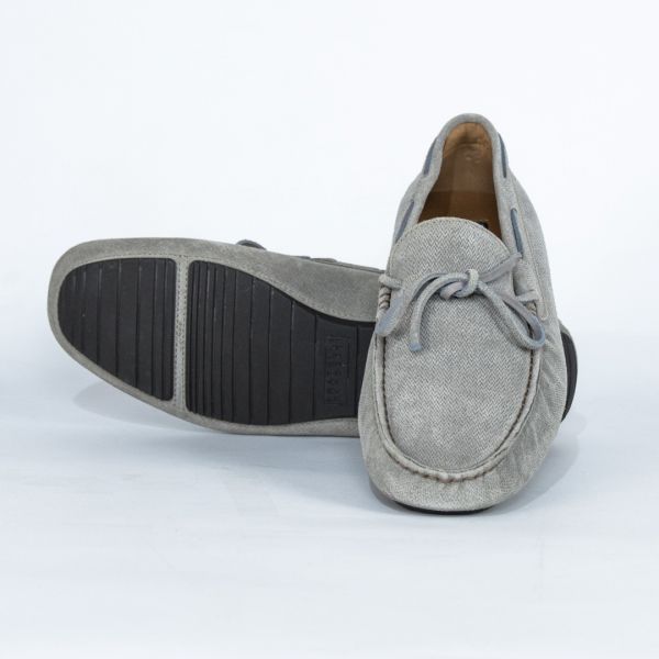 Мокасины Fratelli Rossetti Jeans York PIOMBO/37.